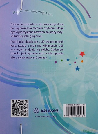 Zakładki sylabowe. Ćwiczenia usprawniające technikę czytania [KSIĄŻKA]