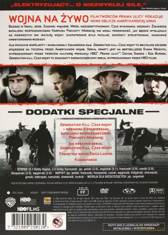 Generation Kill: Czas wojny BOX [3DVD]
