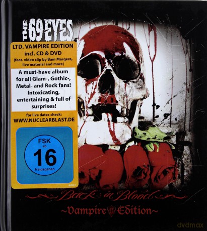The 69 Eyes: Back In Blood [CD]+[DVD]
