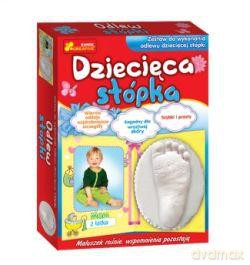 Zestaw kreatywny - Dziecięca stópka