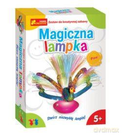 Zestaw kreatywny - Magiczna lampka: Paw