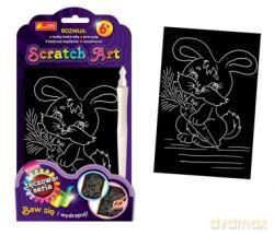 Zestaw kreatywny - Scratch Art Mini tęczowa seria: Zajączek