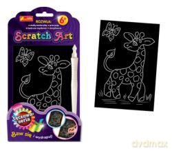 Zestaw kreatywny - Scratch Art Mini tęczowa seria: Żyrafa