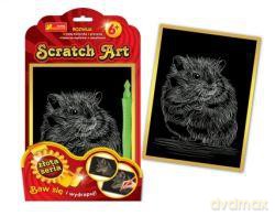 Zestaw kreatywny - Scratch Art złota seria: Chomik