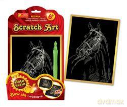 Zestaw kreatywny - Scratch Art złota seria: Koń