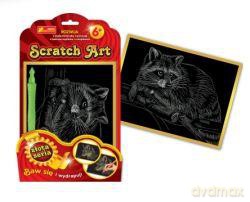 Zestaw kreatywny - Scratch Art złota seria: Szop