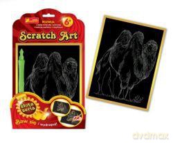 Zestaw kreatywny - Scratch Art złota seria: Wielbłąd
