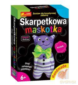 Zestaw kreatywny - Skarpetkowa maskotka: Kotek