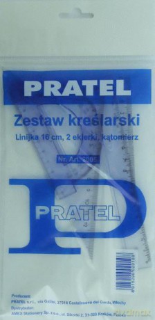 Zestaw kreślarski 2005 16 cm