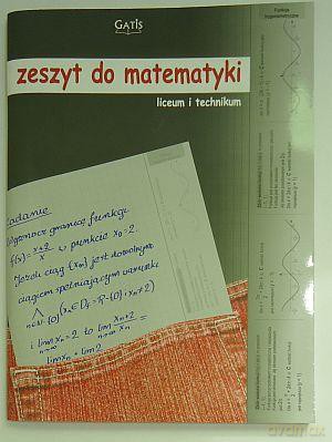 Zeszyt A4/56 kartek w kratkę tematyczny Matematyka