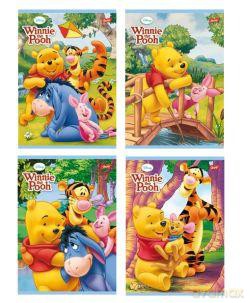 Zeszyt A5/16 kartek w kratkę Disney Winnie the Pooh
