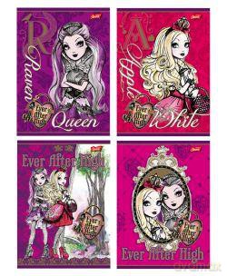 Zeszyt A5/16 kartek w podwójną linię Ever After High