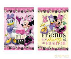 Zeszyt A5/16 kartek w trzy linie Minnie Friends