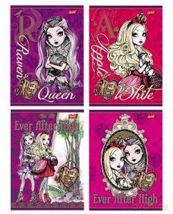 Zeszyt A5/32 kartki w kratkę Ever After High