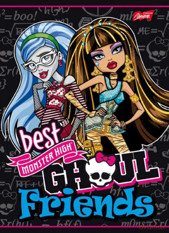 Zeszyt A5/32 kratka Monster High