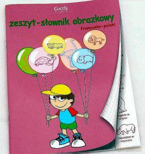 Zeszyt A5/32 słownik obrazkowy Język francuski