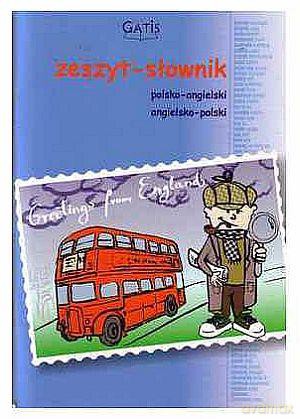 Zeszyt A5/60 kartek słownik Język angielski
