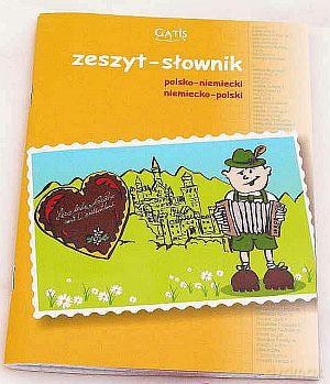 Zeszyt A5/60 kartek słownik Język niemiecki