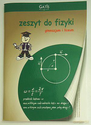 Zeszyt A5/60 kartek tematyczny Fizyka