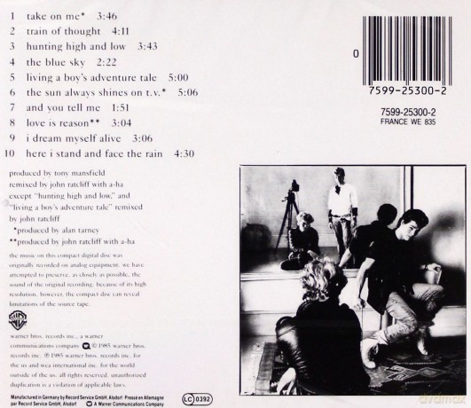 A-Ha: Hunting High And Low [CD]