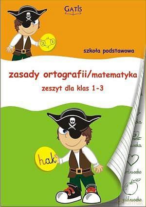 Zeszyt do Matematyki i Języka polskiego A5/32 kartki- 16 kartek w kratkę i 16 kartek w 3 linie