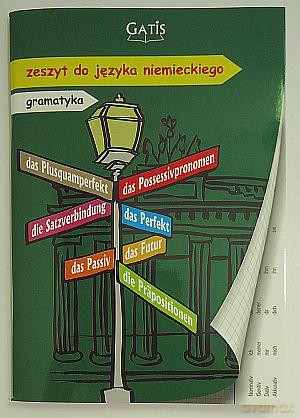 Zeszyt-gramatyka Język niemiecki A5/60 kartek