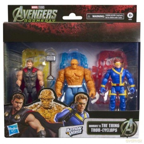 Figurka Avengers Actionverse 3-pak [FIGURKA]