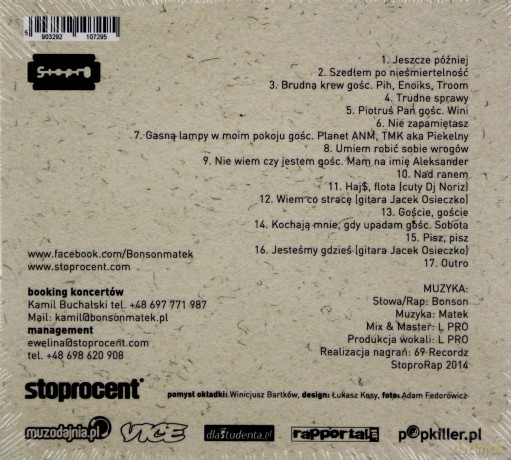 Bonson / Matek: O Nas Się Nie Martw [CD]