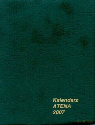 2007 Kal. Atena Plastik Granatowy