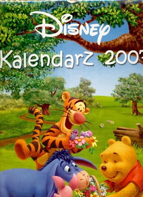 2007 Kal. Disney Kubuś Puchatek Ścienny