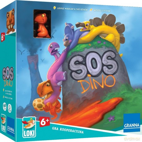 SOS Dino [GRA PLANSZOWA]