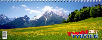 2007 Kal. Twój Tydzień A4 Leżący