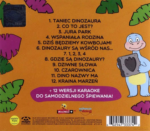 Dinozaury Z Juraparku [CD]