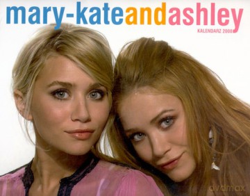 2008 Kal. Mary-Kate And Ashley Olsen Ścienny