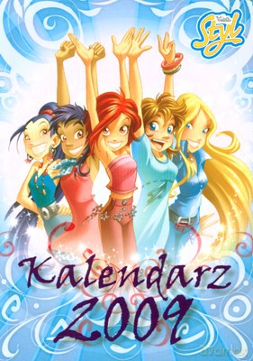 2009 Kal. Kalendarz Styl Witch