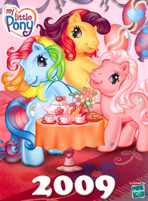 2009 Kal. Mój Kucyk Pony Ścienny