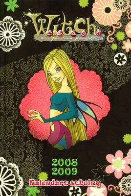 Witch Kalendarz Szkolny 2008/2009 Czarny