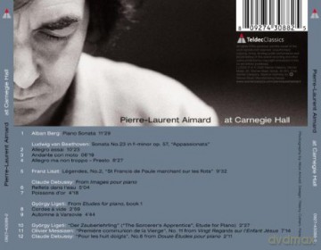 Pierre-Laurent Aimard: Carnegie Hall Recital [CD]