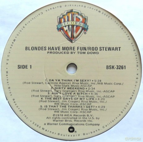 Rod Stewart: Blondes Have More Fun [Winyl]