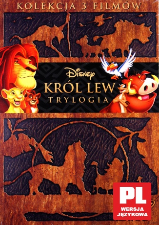 Król Lew Kolekcja 3 filmów (Król Lew, Król Lew II: Czas Simby, Król Lew 3: Hakuna Matata) [BOX] [3DVD] 