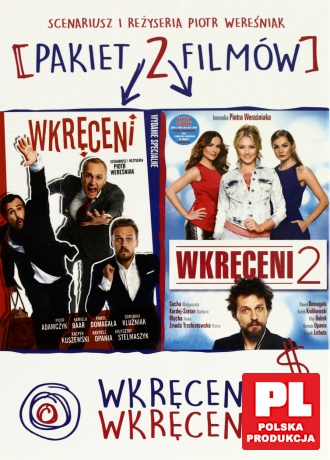 Wkręceni + Wkręceni 2 Kolekcja 2 filmów [BOX] [2DVD] 