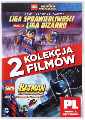 LEGO Kolekcja 2 Filmów (LEGO Batman i LEGO Liga Sprawiedliwości kontra Liga Bizarro) [BOX] [2DVD]