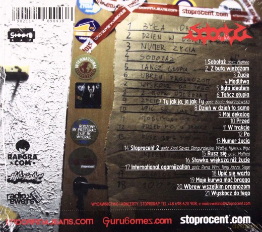 Sobota: Sobotaż (reedycja) [CD]