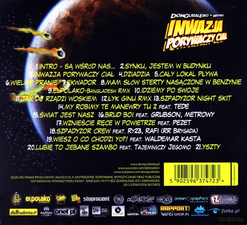 Donguralesko: Inwazja Porywaczy Ciał [CD]