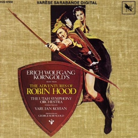 The Adventures of Robin Hood soundtrack (Przygody Robin Hooda) (Erich Wolfgang Korngold) [CD]
