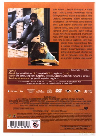 Raport Pelikana [DVD]