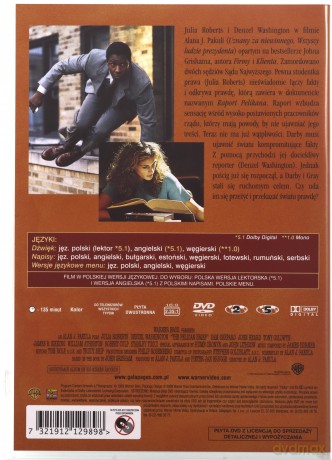 Raport Pelikana [DVD]