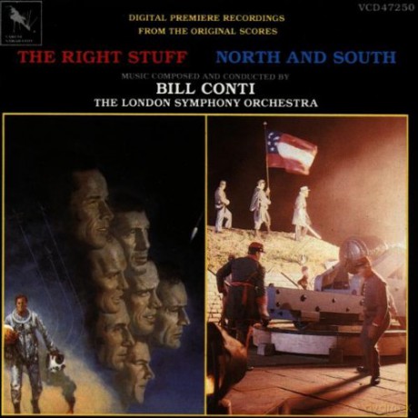 The Right Stuff / North and South soundtrack (Pierwszy Krok w Kosmos / Północ - Południe) (Bill Conti) [CD]