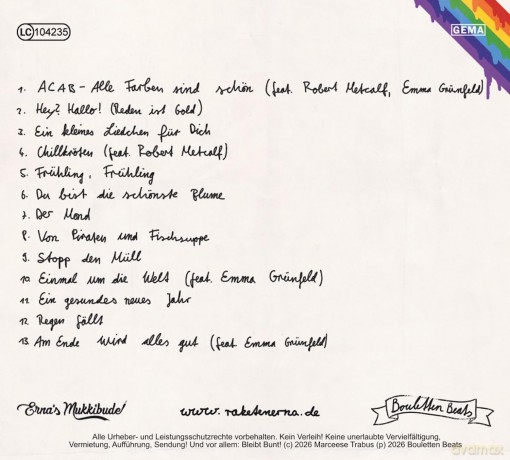 Raketen Erna: Ein kleines Album fźr Dich [CD]