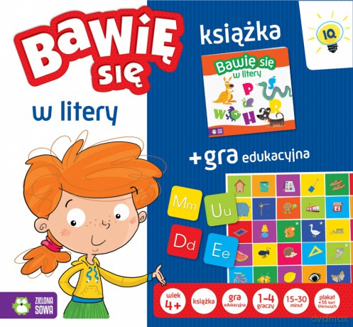 Bawię się w litery [KSIĄŻKA]+[GRA]